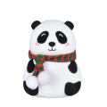 Panda Cartoon Silicone LED Baby Night Lamp